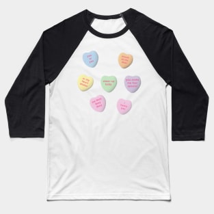 TWICE Candy Hearts Baseball T-Shirt